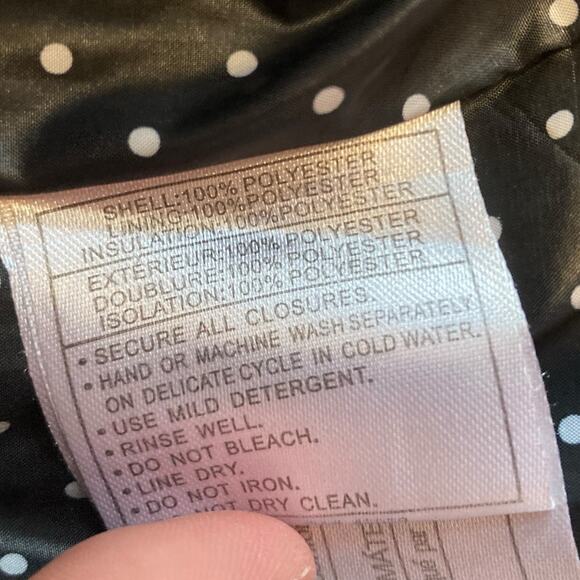 Ariat Black Soft Shell Fitted Polyester Full Zip Outdoors Puffy Vest Size Medium - Picture 9 of 16